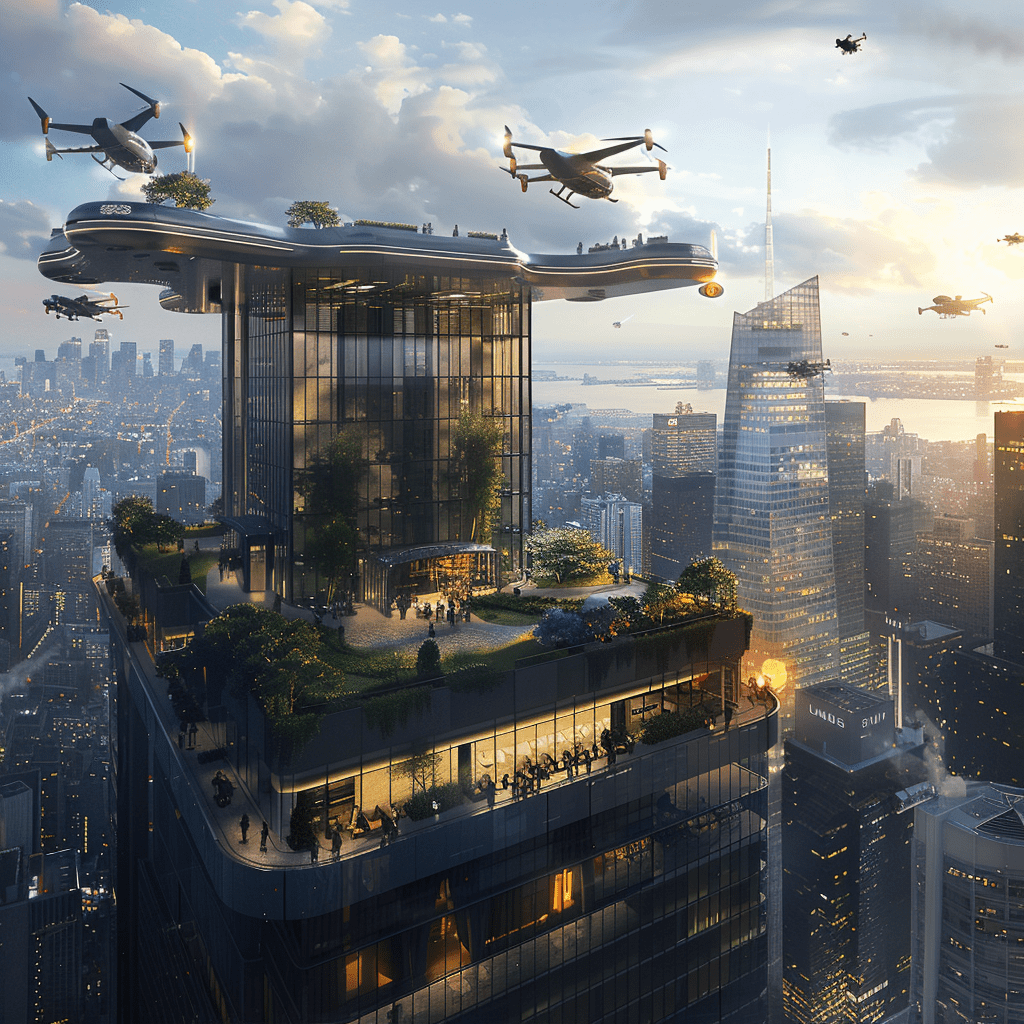 The Spark of Transition: Converting Urban Rooftops to eVTOL&nbsp;Hubs